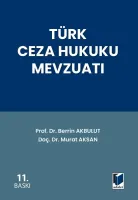 Türk Ceza Hukuku Mevzuatı