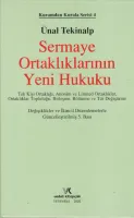 SERMAYE ORTAKLIKLARININ YENİ HUK /2020  Ü.TEKİNALP