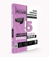 Müessir İdari Hakimlik Denemeleri- KAREKOD CEVAPLI-2024
