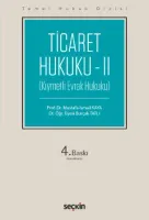 Ticaret Hukuku – II (THD) 4.BASKI