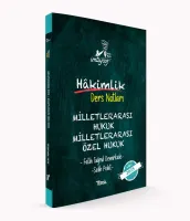 İMTİYAZ Milletlerarası Hukuk- Milletlerarası Özel Hukuk Ders Notları