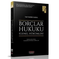 Altın Seri Borçlar Hukuku Genel Hükümler 26.BASKI