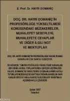 Hayri Domaniç'in Profesörlüğe Yükseltilmesi