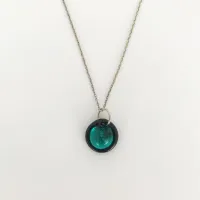 Murano Küçük Kolye Yeşil