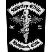 Motley Crue 'Hollywood' Backpatch