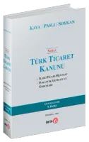 Notlu Türk Ticaret Kanunu