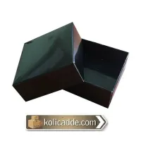 Komple Karton Siyah Kapaklı Kutu 5x5x2,2