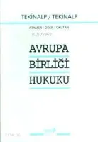 Avrupa Birliği Hukuku (Ciltli)