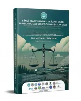 5'inci İdare Hukuku Ve İdari Yargi Uluslararasi Sempozyumu Isalaj 2025
