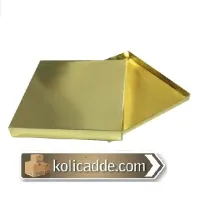 Komple Karton Kutu Gold 25x25x5 cm