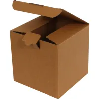 9x9x11 cm. Kilitli Karton Kutu