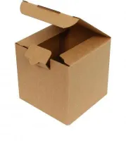 Kilitli Karton Kutu 10,5x10,5x10,5 cm.