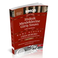 HMGS Ceza Hukuku Genel ve Özel Hükümler Soru Bankası
