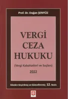 Vergi Ceza Hukuku Doğan Şenyüz