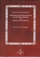 Kılı Kırk Yarma Makinası Medeni Usul Hukukunda Kavram İçtihadı Ve Menfaat İçtihadı