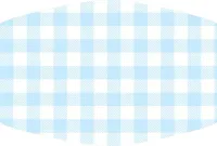 WHITE PLAID FACE