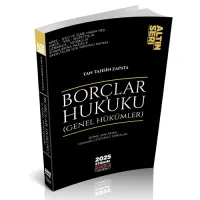Borçlar Hukuku Genel Hükümler Konu Anlatımı 27.BASKI