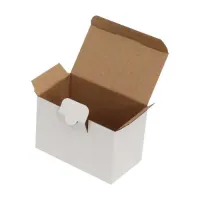 Kilitli Beyaz Kutu 12x10x10,5 cm.