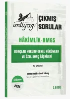 İmtiyaz Borçlar Hukuku Genel Hükümler ve Özel Borç İlişkileri Çıkmış Sorular