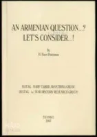 An Armenian Question, Let's Consider!