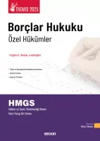 THEMIS – Borçlar Hukuku Özel Hükümler Konu Kitabı
