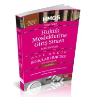 HMGS Borçlar Hukuku Genel ve Özel Hükümler Soru Bankası