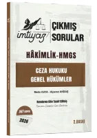 İmtiyaz Ceza Hukuku Genel Hükümler - Çıkmış Sorular