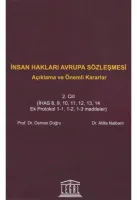 İnsan Hakları Avrupa Sözleşmesi ( Cilt 2 )