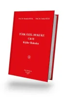 Türk Özel Hukuku Cilt II Kişiler Hukuku 25. BASKI