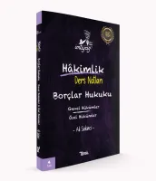 İmtiyaz Borçlar Hukuku  Genel Hükümler - Özel Hükümler Ders Notları