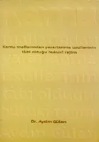 Kamu Mallarından Yararlanma Usulleri