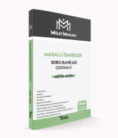 MÜLKÎ MAKAM Mahalli İdareler Soru Bankası (Çözümlü)