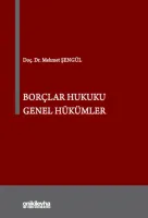 Borçlar Hukuku Genel Hükümler
