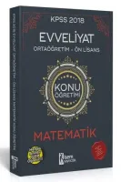 Evveliyat KPSS Ortaöğretim-Ön lisans Matematik Konu Anlatımı 2018