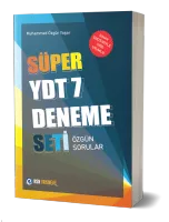 Süper YDT 7 Deneme Seti