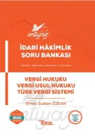 İMTİYAZ İdari Hâkimlik Vergi Hukuku - Vergi Usul Hukuku - TVS Soru Bankası 3.BASKI