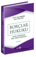 Borçlar Hukuku Özel Borç İlişkileri
