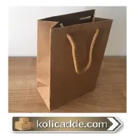 Kraft Renk Karton Çanta 20x20x10 cm