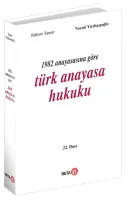 1982 Anayasasına Göre Türk Anayasa Hukuku