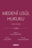 Medeni Usul Hukuku Ders Kitabı 13.BASKI
