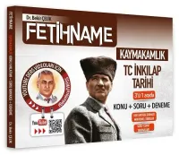 Kaymakamlık FETİHNAME TC İnkılap Tarihi Konu-Soru-Deneme 3 ü 1 Arada