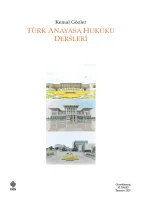 Türk Anayasa Hukuku Dersleri / Kemal Gözler