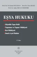 (Ön Sipariş) Eşya Hukuku 27. Bası