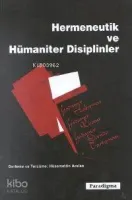 Hermeneutik ve Hümaniter Disiplinler