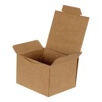 Kilitli Kraft Kutu 12,5x10,5x8 cm.