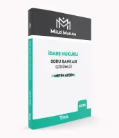 MÜLKÎ MAKAM İdare Hukuku Soru Bankası (Çözümlü)