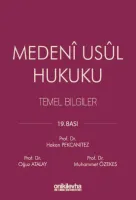 Medeni Usul Hukuku Temel Bilgiler 19.BASKI