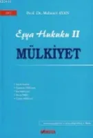 Eşya Hukuku 2  Mülkiyet