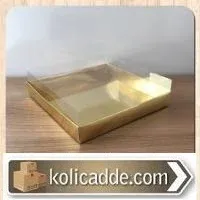 Altın Sarısı Kutu 20x20x5 cm