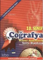 Zafer Yayınları 10. Sınıf Coğrafya Konu Anlatımlı Soru Bankası Zafer